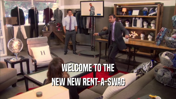 WELCOME TO THE NEW NEW RENT-A-SWAG 