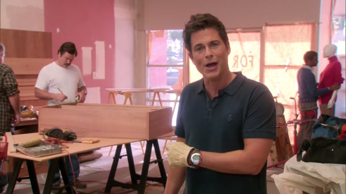 SO I'VE BEEN STUDYING WOODWORKING WITH RON. 