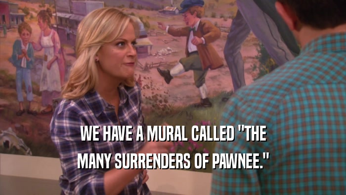 WE HAVE A MURAL CALLED 