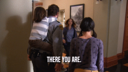 THERE YOU ARE.  