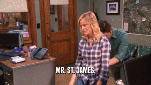 MR. ST. JAMES,  