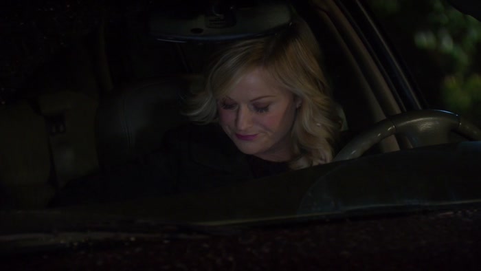 GROSS! LESLIE? WHERE'S RON?  
