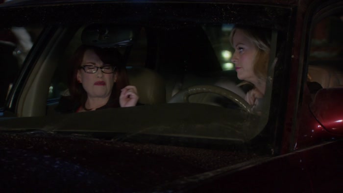 GROSS! LESLIE? WHERE'S RON?  