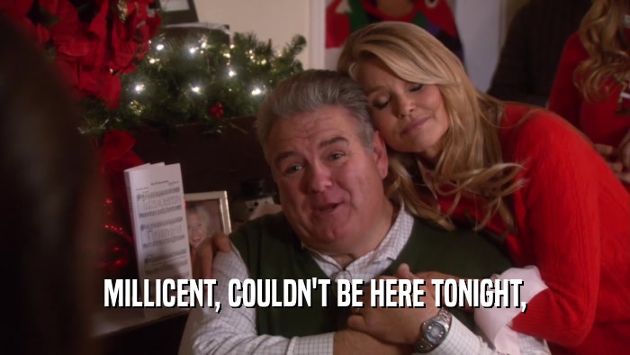 MILLICENT, COULDN'T BE HERE TONIGHT,  