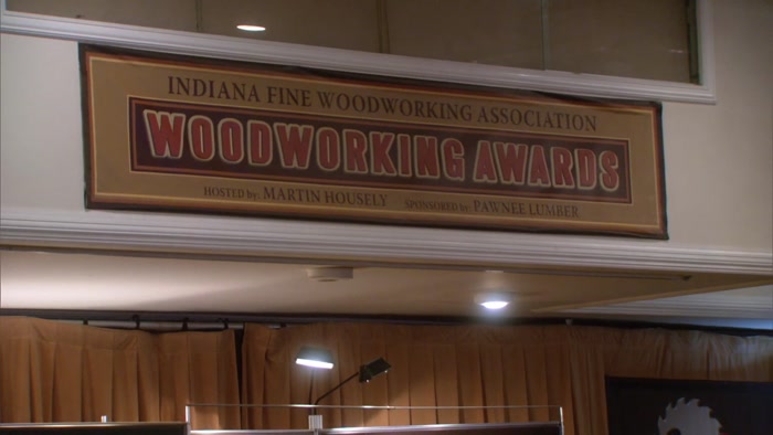 WELCOME TO THE INDIANA FINE WOODWORKING AWARDS, 