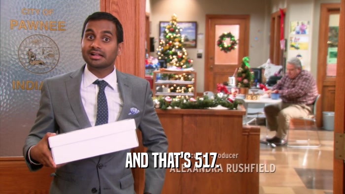 AND THAT'S 517.  