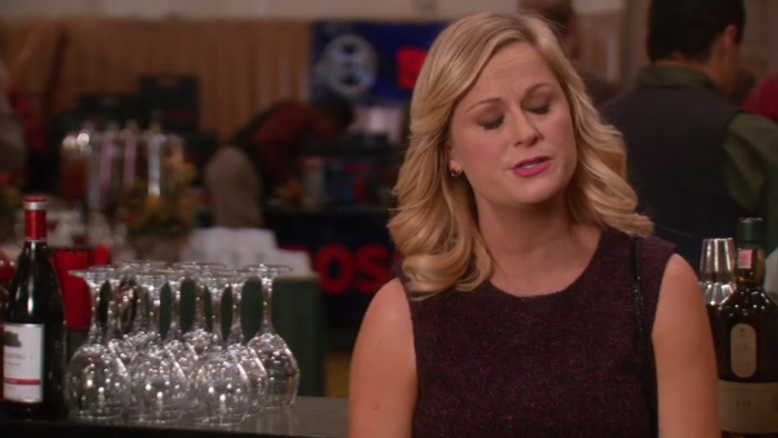 NO, LESLIE, FIGHT IT. FIGHT IT.  