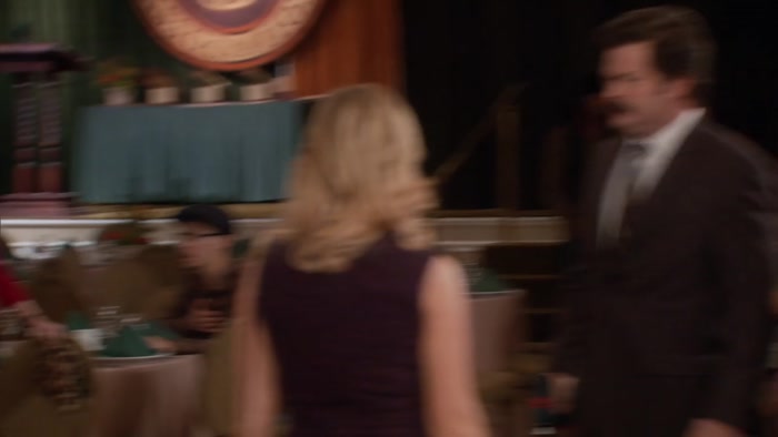 GOSH, I NEVER DREAMED YOU'D BE HERE.  