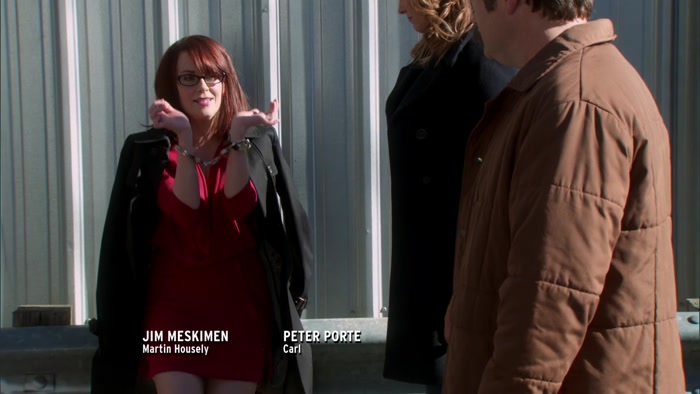 HEY, RON, WHY DON'T YOU GET ME OUT OF THESE HANDCUFFS, 