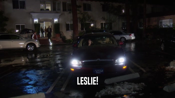 LESLIE!  