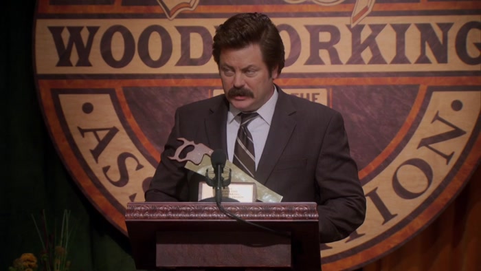 THIS AWARD IS THE ONLY ONE I'D EVER GIVE A DAMN ABOUT. 