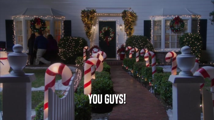 YOU GUYS!  