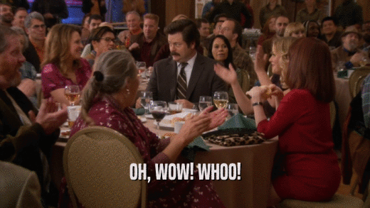 OH, WOW! WHOO!  