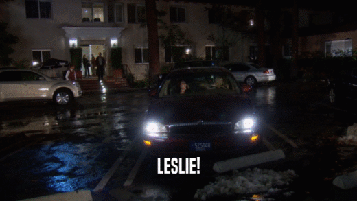 LESLIE!  