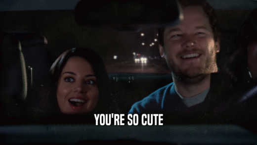 YOU'RE SO CUTE  