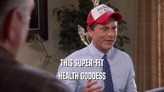 THIS SUPER-FIT HEALTH GODDESS 