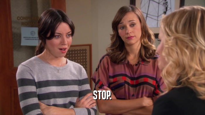 STOP.  