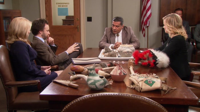 YOU AND LESLIE HAD A DEAL.  