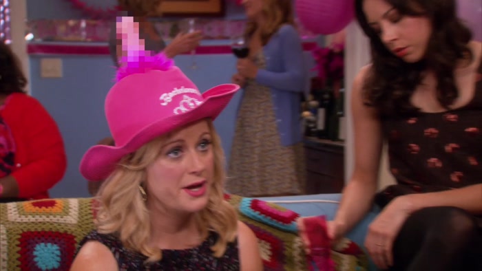 AND I HAVE A PENIS ON MY HEAD.  