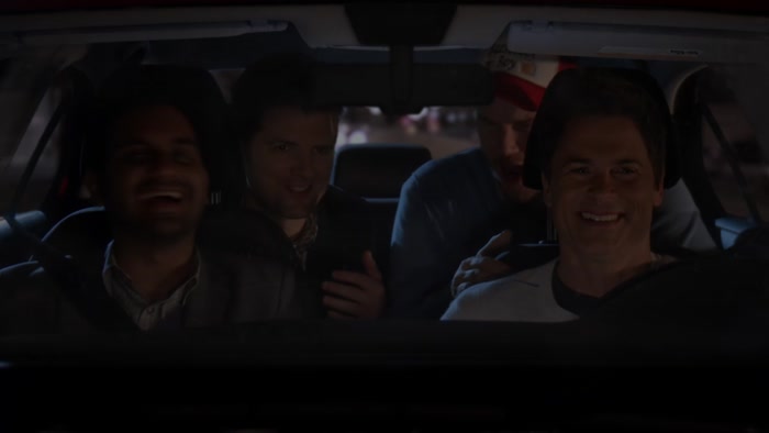 - WE'RE SURROUNDED BY HOT GUYS. - BOOM! 