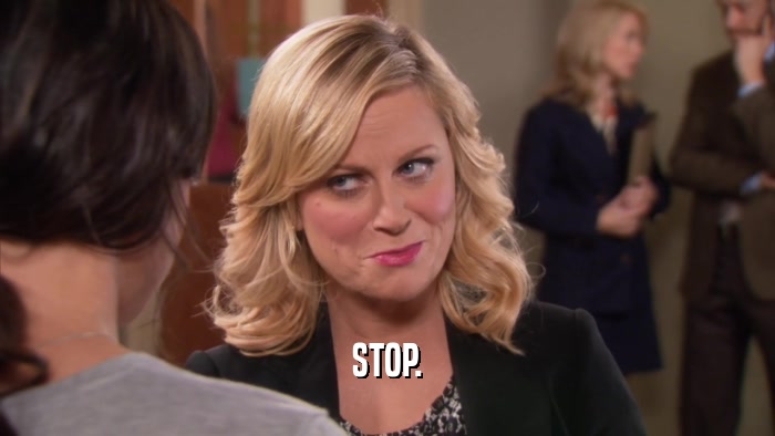 STOP.  