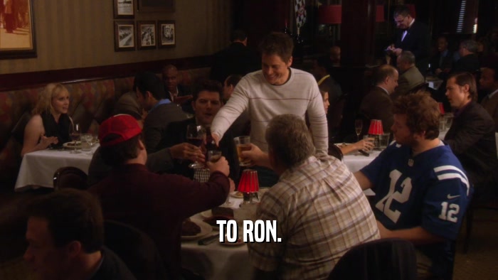 TO RON.  
