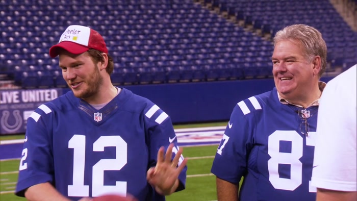 I GOT MARRIED IN YOUR JERSEY. THAT'S NO JOKE. 