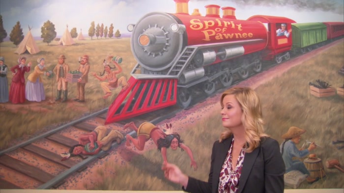 BUT HISTORICALLY, PAWNEE'S RELATIONSHIP 