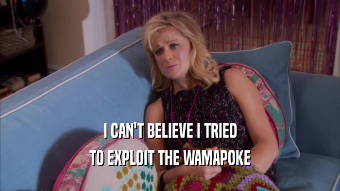 I CAN'T BELIEVE I TRIED TO EXPLOIT THE WAMAPOKE 
