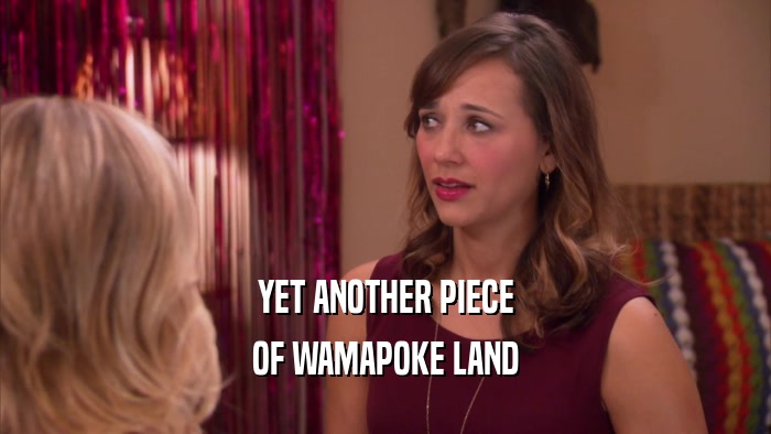 YET ANOTHER PIECE OF WAMAPOKE LAND 