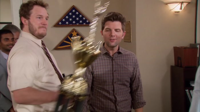 CONGRATULATIONS. YOU HAVE WON THE AWARD FOR BEST MAN. 