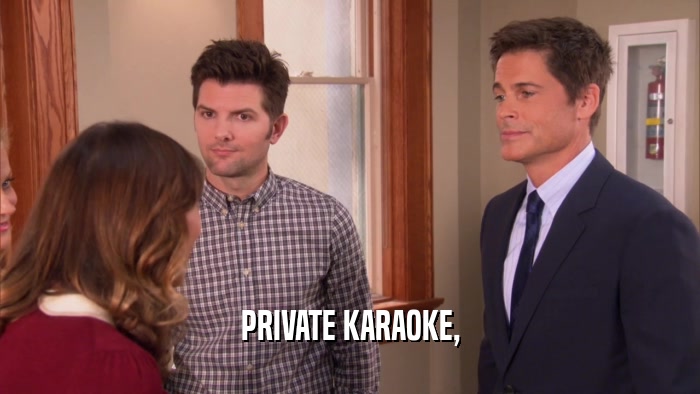 PRIVATE KARAOKE,  