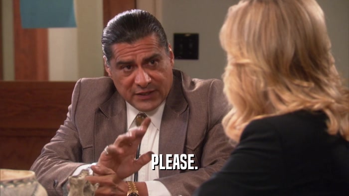 PLEASE.  