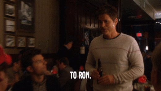 TO RON.  