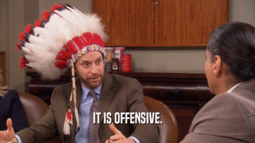 IT IS OFFENSIVE.  