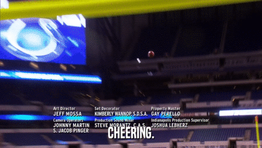 CHEERING.  