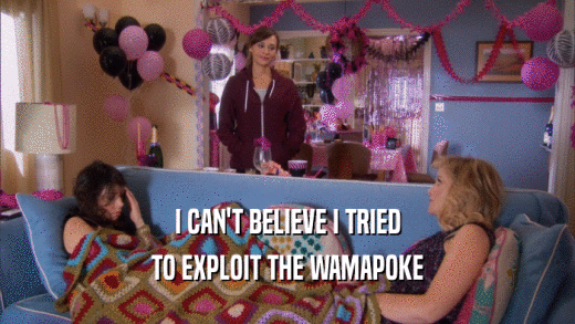 I CAN'T BELIEVE I TRIED TO EXPLOIT THE WAMAPOKE 
