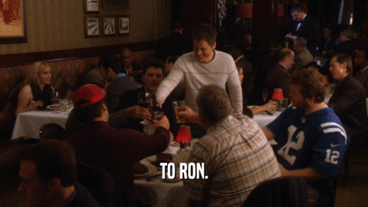 TO RON.  