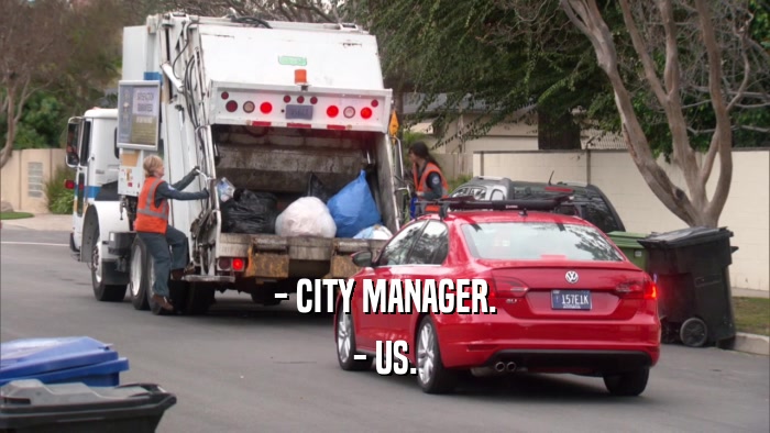 - CITY MANAGER. - US. 