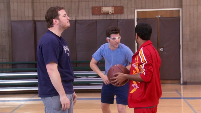 YOU GOTTA JUST DRIBBLE AROUND HIM. 