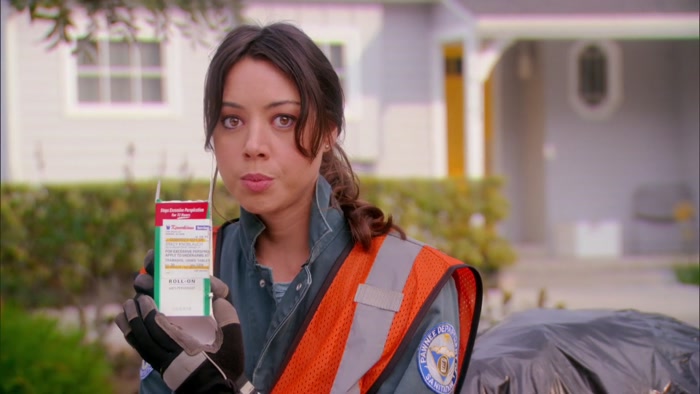 SHE HAS TO USE PRESCRIPTION-STRENGTH DEODORANT. 