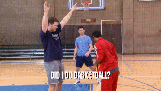 DID I DO BASKETBALL?  