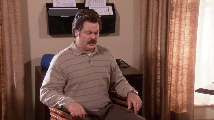 WE GOT FOOD POISONING, TOM.  