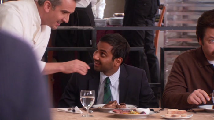 AND TOM CONSIDERS HIMSELF A FOODIE, 
