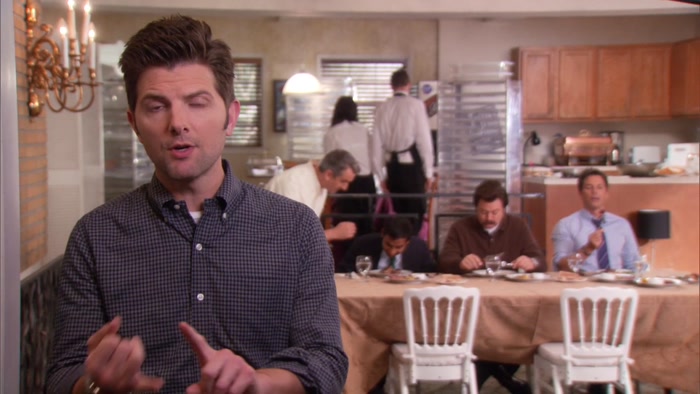 CHRIS LOVES VEGETABLES.  