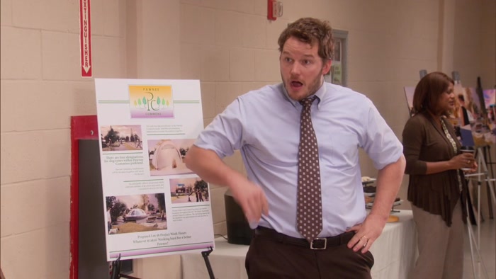 I DON'T HAVE MY LESLIE PANTSUIT  