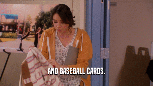 AND BASEBALL CARDS.  