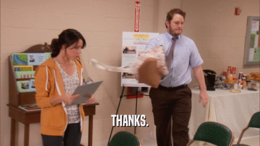 THANKS.  
