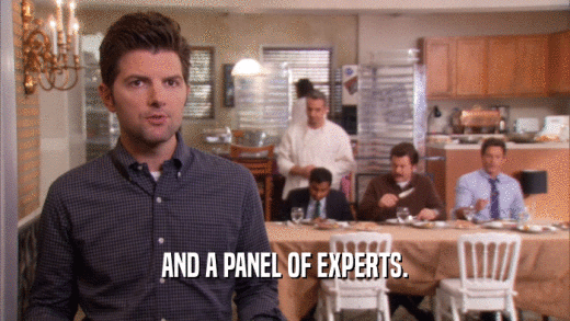 AND A PANEL OF EXPERTS.  