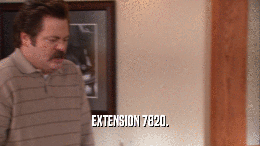 EXTENSION 7820.  